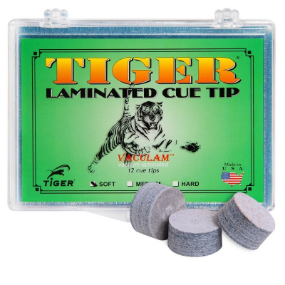 Наклейка для кия Tiger d13мм Soft 1шт 07558