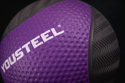 Медицинбол резиновый 8KG YouSteel 28,6см