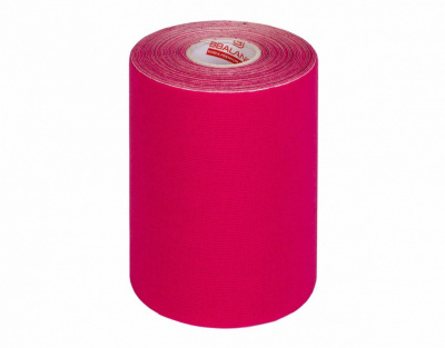 Кинезио тейп широкий BBalance 10x500 см Розовый