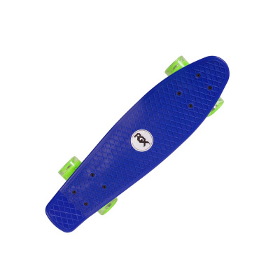 Мини-круизер RGX PNB-01GW светящиеся колеса, Blue