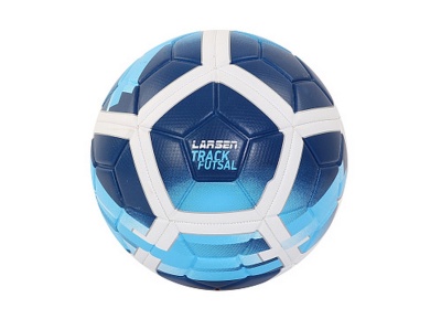 Мяч футбольный Larsen Track Futsal Blue р.4