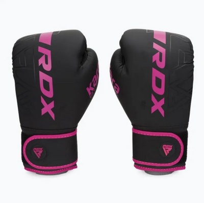 Перчатки тренировочные RDX F6 BGR-F6MP-6OZ розовый