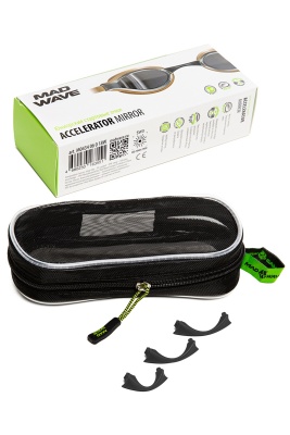 Очки для плавания юниорские Mad Wave Accelerator mirror M0434 06 0 18W Золото
