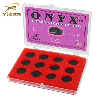 Наклейка для кия Tiger Onyx Ltd 04259 ø14мм Мedium, 1шт.