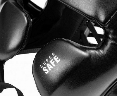Шлем боксерский Clinch Contender C226 черно-серый