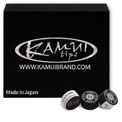 Наклейка для кия Kamui Black d12мм Medium 1шт 05235