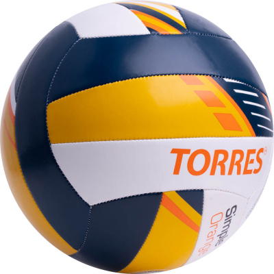 Мяч волейбольный Torres Simple Orange V323125 р.5