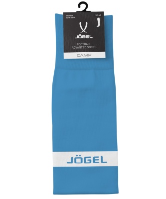Гетры футбольные Jogel CAMP ADVANCED SOCKS голубой\белый