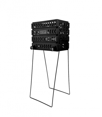 Корзина 80 мячей с колесами Tennis Life TL80BLACK черный
