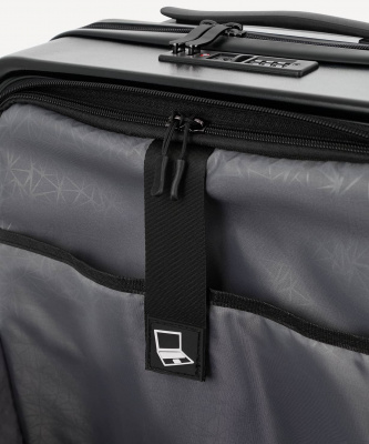 Чемодан для ручной клади Jogel ESSENTIAL Carry on Spinner, черный