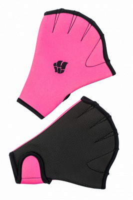 Акваперчатки Mad Wave Aquafitness gloves M0746 розовый