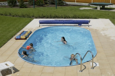 Морозоустойчивый бассейн овальный 700х350x120см Mountfield Ibiza 3EXB0076[3BZA1065] голубой