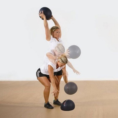 Медбол 25кг Perform Better Extreme Jam Ball PB\3210-25 черный