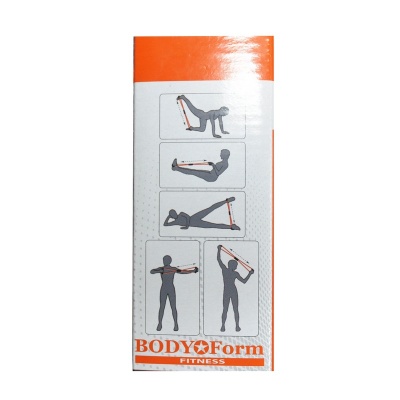 Эспандер восьмерка Body Form BF-EEI 01 (с мягкой ручкой) 140-150 см 8кг