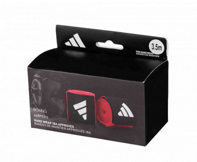 Бинты боксерские Boxing IBA Pro Hand Wrap adiBP031S красный