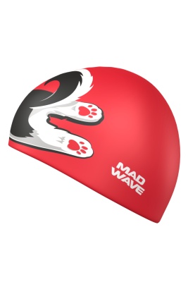 Юниорская силиконовая шапочка Mad Wave Puppy M0570 05 1 00W