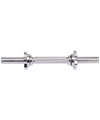 Гриф гантельный Star Fit Core 40 см, d25мм, металлический, хромированный BB-107
