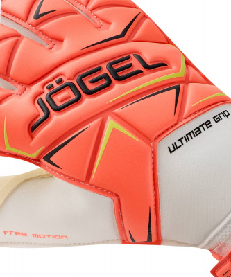 Перчатки вратарские Jogel Legend UL4 Roll Negative, коралловый