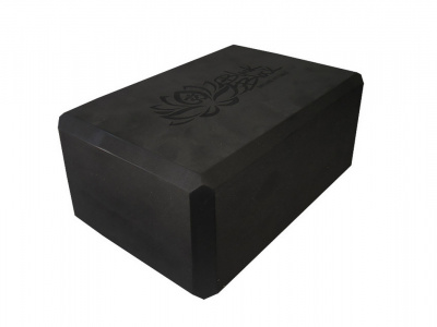 Блок для занятий йогой Black Block Original Fit.Tools FT-BLACK-BLOCK