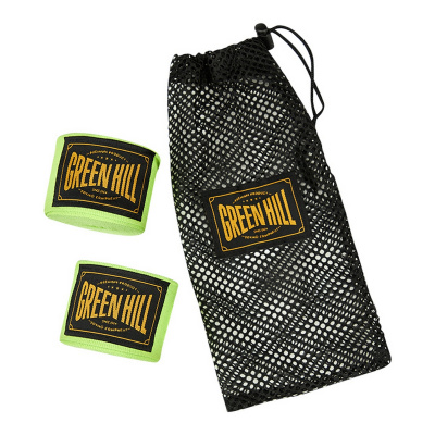 Боксерские бинты Green Hill Flexfit THBHW-11 желто-зеленый