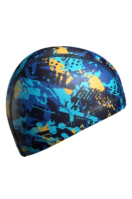Текстильная шапочка Mad Wave Lycra printed M0527 03 0 04W синий