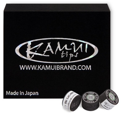 Наклейка для кия Kamui Black d12мм Super Soft 1шт 05237
