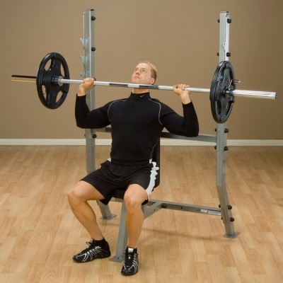 Cкамья для вертикального жима Body Solid Pro Club Line SPB368G | Premium Fitness
