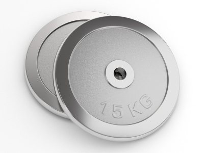 Диск хромированный 15кг\25мм UnixFit DU15000CE
