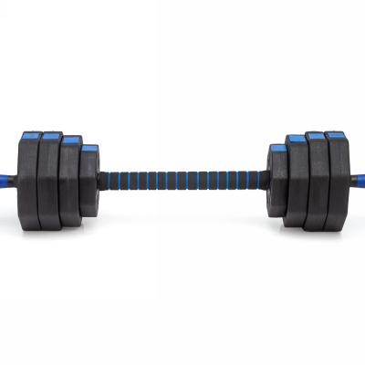 Гантели гексагональные разборные с грифом, 40кг (2х20) VictoryFit VF-DН400