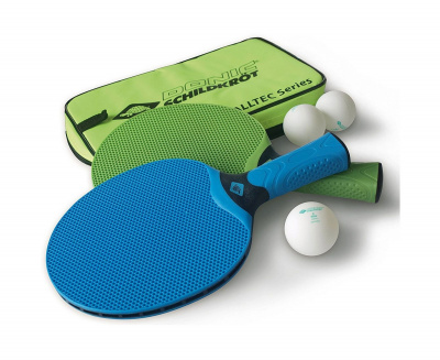 Набор для настольного тенниса Donic Alltec Hobby Outdoor (2 ракетки, 3 мячика, чехол) 788648