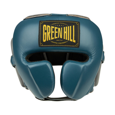 Боксерский шлем Green Hill AZTEC THBHMX-57 синий\серый