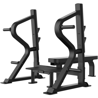 Олимпийская горизонтальная скамья для жима Impulse SL7028 | Premium Fitness