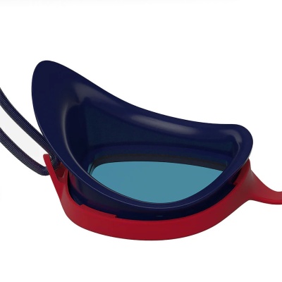 Очки для плавания детские Speedo Kids Sunny G Seaside, 8-7750491618, голубые линзы, красная оправа