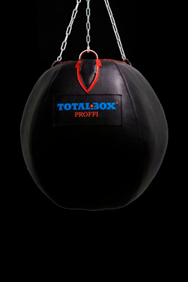 Груша кожаная боксерская Шар 45 кг Totalbox ГБК 62х62-45