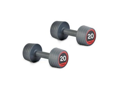 Гантели обрезиненные Reebok 2х20 кг (пара) RSWT-10070