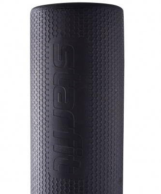 Ролик массажный средняя жесткость 90x15 cм Star Fit Pro EVA FA-520 черный