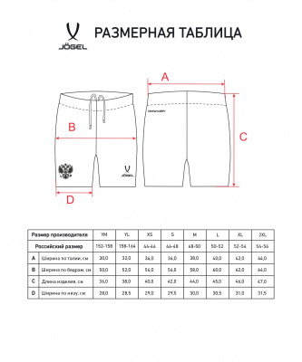 Шорты игровые Jogel NATIONAL PerFormDRY Away Shorts, темно-синий