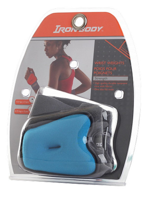 Утяжелители для рук 2x0,5 кг Iron Body 3862WG-IB