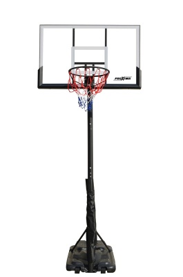 Мобильная баскетбольная стойка Proxima 50”, поликарбонат, S025S