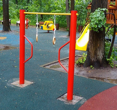 Турник с кольцами  УТИ-023 2668