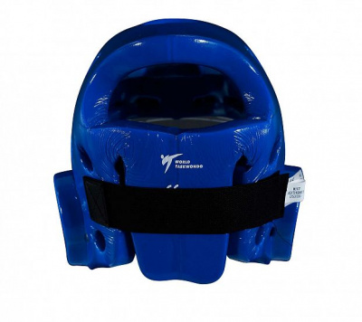 Шлем для тхэквондо с маской Adidas Head Guard Face Mask WT adiTHGM01 синий