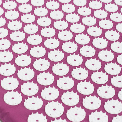 Набор с акупунктурным массажным ковриком Inex Acupressure Mat ACUMAT фиолетовый