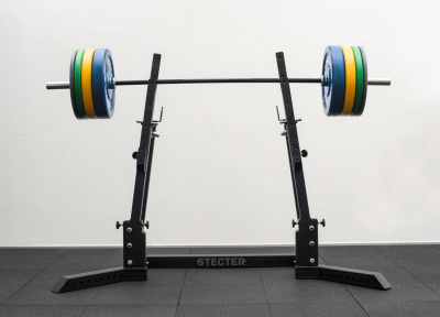 Профессиональные стойки для пауэрлифтинга Stecter | Premium Fitness