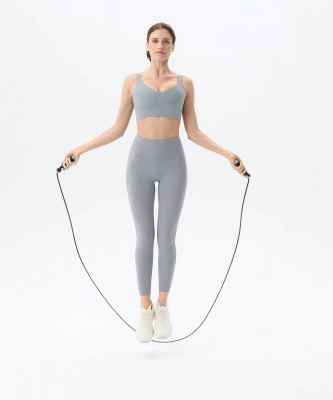 Скакалка ПВХ, с утяжелителями, 3м Star Fit RP-601 черный