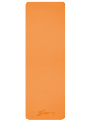 Коврик для фитнеса и йоги, TPE, 183х61х0,6см Start Up ZH-01 Peach\Gray