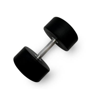 Гантель круглая обрезиненная 32,5кг UnixFit PRO DBRND32_5PBK