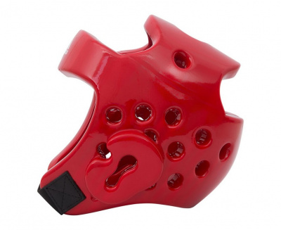 Шлем для тхэквондо Adidas Head Guard Dip Foam WT красный adiTHG01