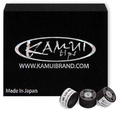 Наклейка для кия Kamui Black d12мм Soft 1шт 05236
