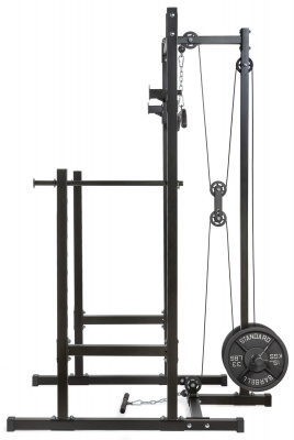Стойка для полуприседаний с верхним и нижним блоком VictoryFit VF-B2017 | Premium Fitness