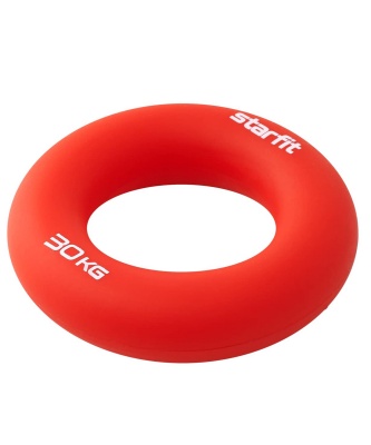 Эспандер кистевой Star Fit Кольцо, d8,8 см, 30 кг, силикогель ES-404 красный